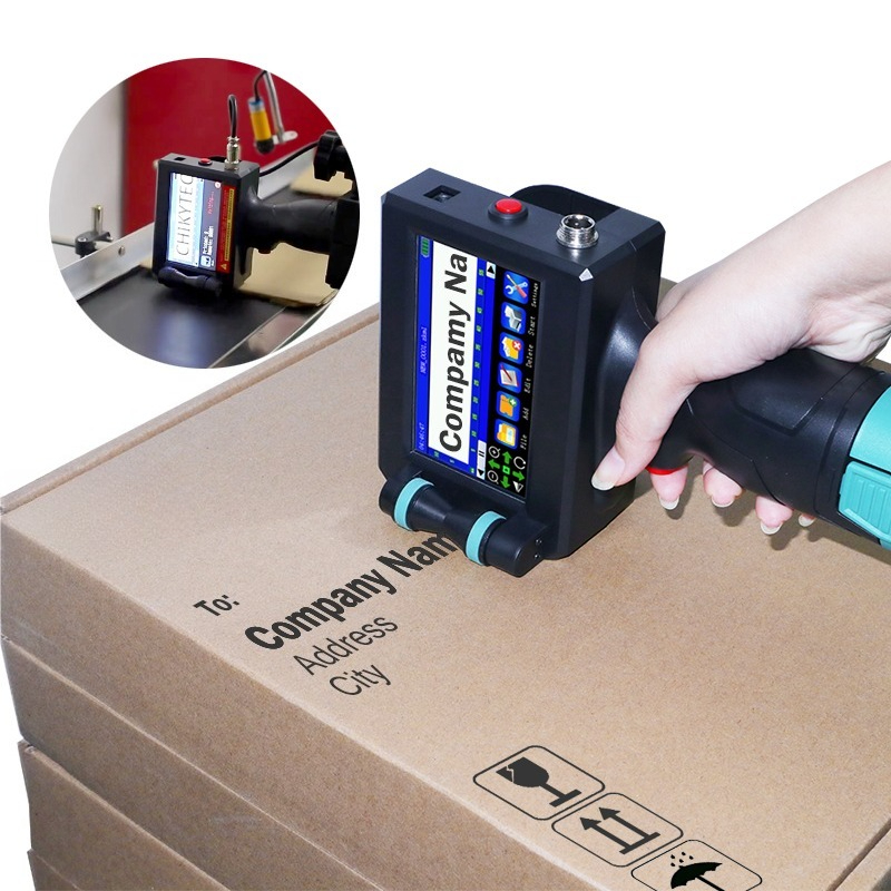 Handheld Inkjet Date Code Printer Gun - Nueva Impresora de Inyección de Tinta