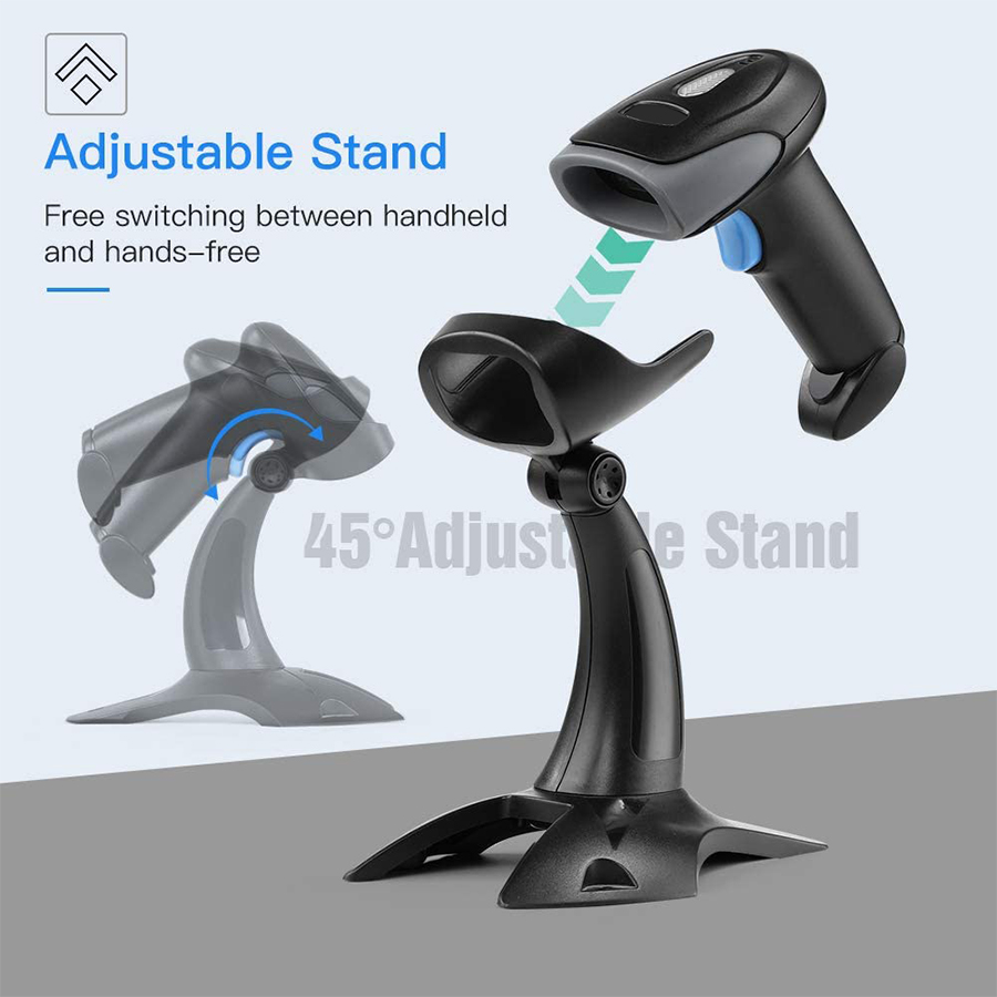 Wireless Barcode Scanner 2D Qr Laser - Yokoscan marca de fábrica láser 1D