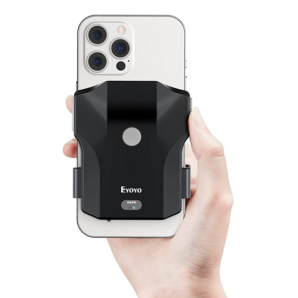 Wireless Barcode Scanner 2D Qr Laser - Eyoyo Escáner de código de barras