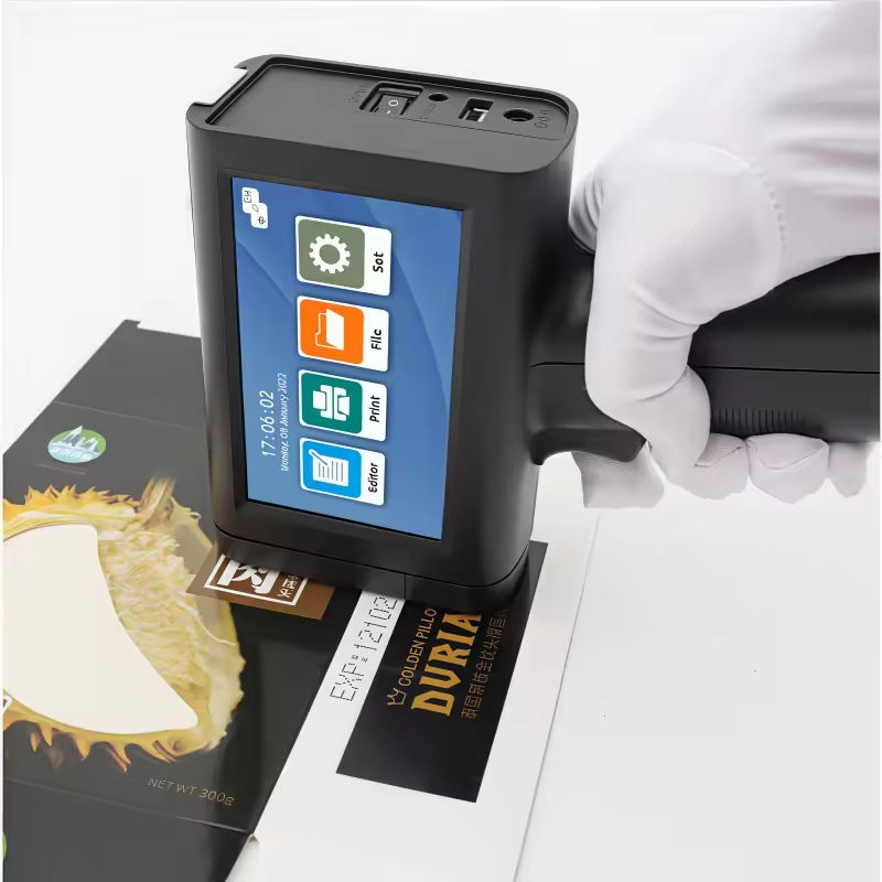 Handheld Inkjet Date Code Printer Gun - Impresora de Inyección de Tinta Portátil
