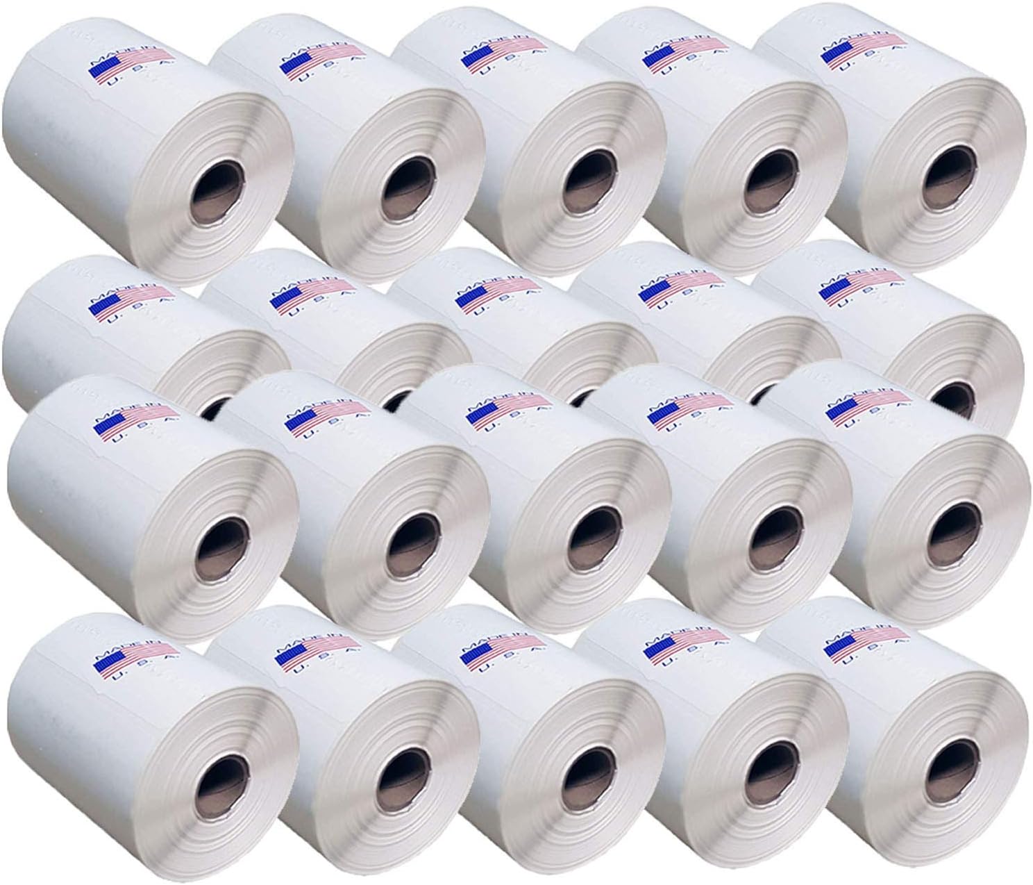 Thermal Shipping Label Roll 4X6 500 - 20 Rollos de 250 Etiquetas Térmicas
