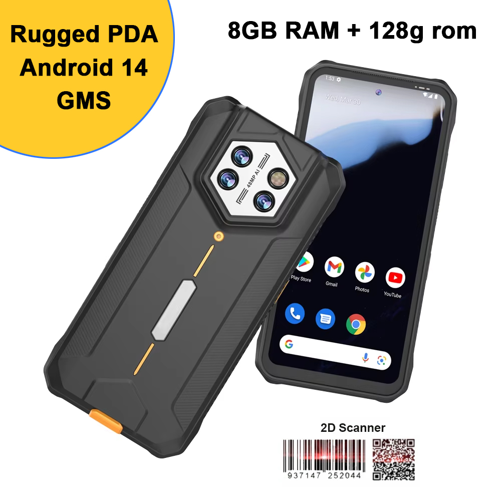 Handheld Pda Scanner Android Barcode - PDA Portátil con Pantalla de 6.5