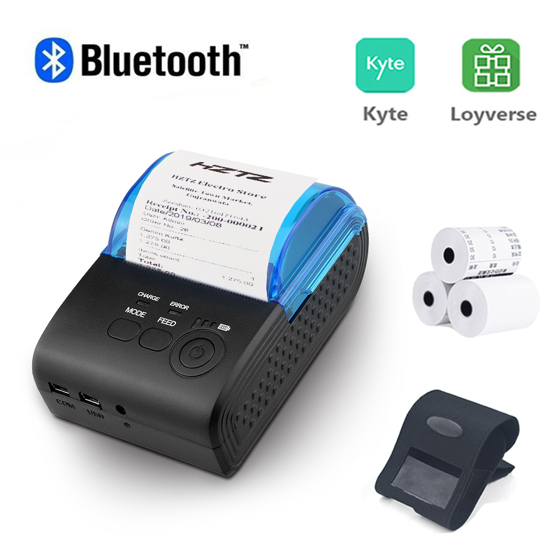 Bluetooth Portable Thermal Receipt Printer 58Mm - Mini impresora portátil Bluetooth, impresora térmica