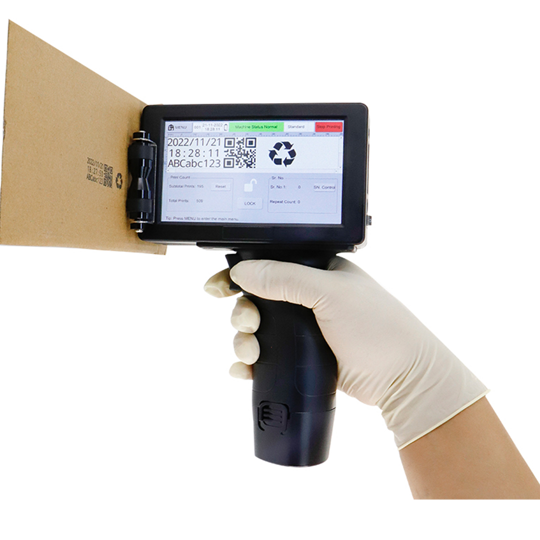 Handheld Inkjet Date Code Printer Gun - Pistola de impresión portátil DOCOD G100