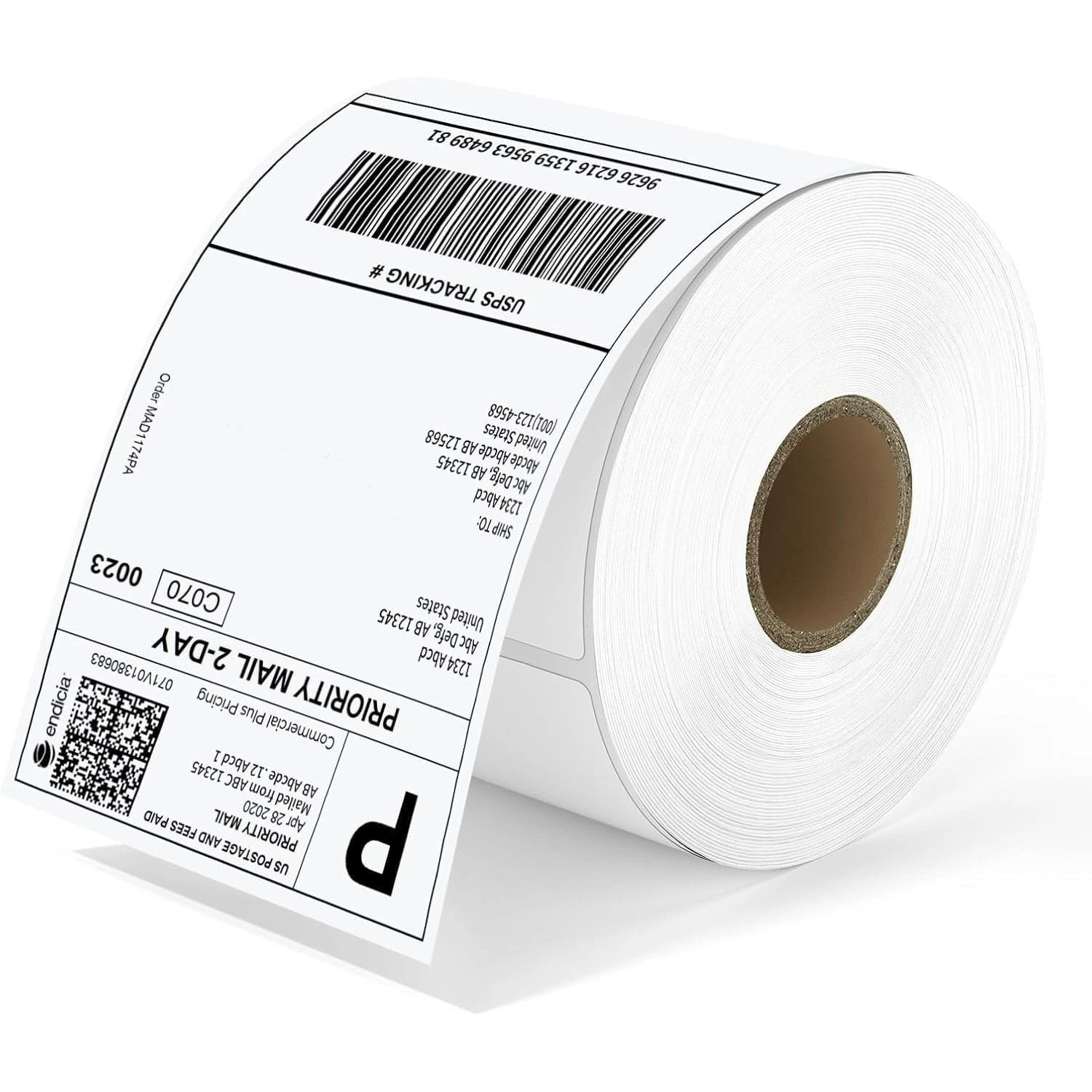 Thermal Shipping Label Roll 4X6 500 - Rollo de Etiquetas de Envío Térmicas