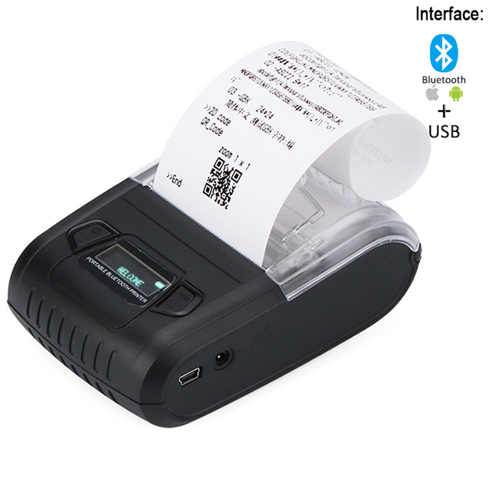 Bluetooth Portable Thermal Receipt Printer 58Mm - La impresora térmica de recibos Bluetooth