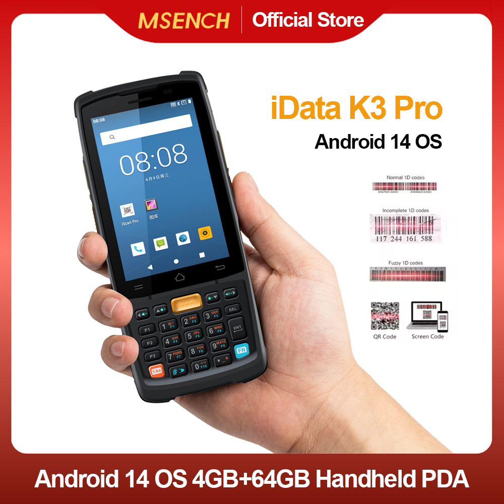 iData K3 Pro, PDA portátil con - Handheld Pda Scanner Android Barcode reseña y precio