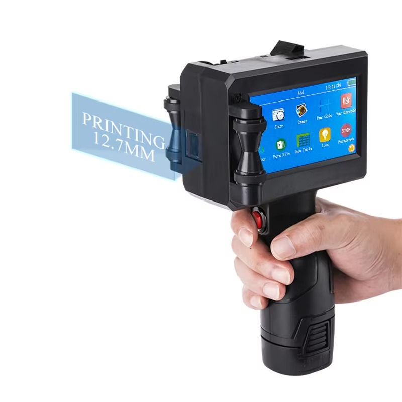 Impresora de Inyección de Tint - Handheld Inkjet Date Code Printer Gun reseña y precio