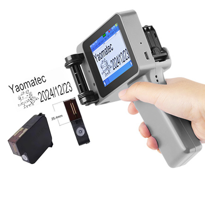 Máquina de marcado de fecha de - Handheld Inkjet Date Code Printer Gun reseña y precio
