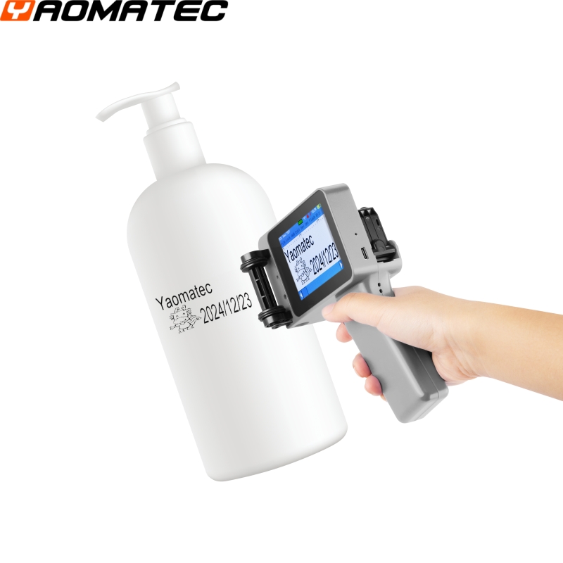 Con tinta: gris 12,7 MM TIJ fe - Handheld Inkjet Date Code Printer Gun reseña y precio