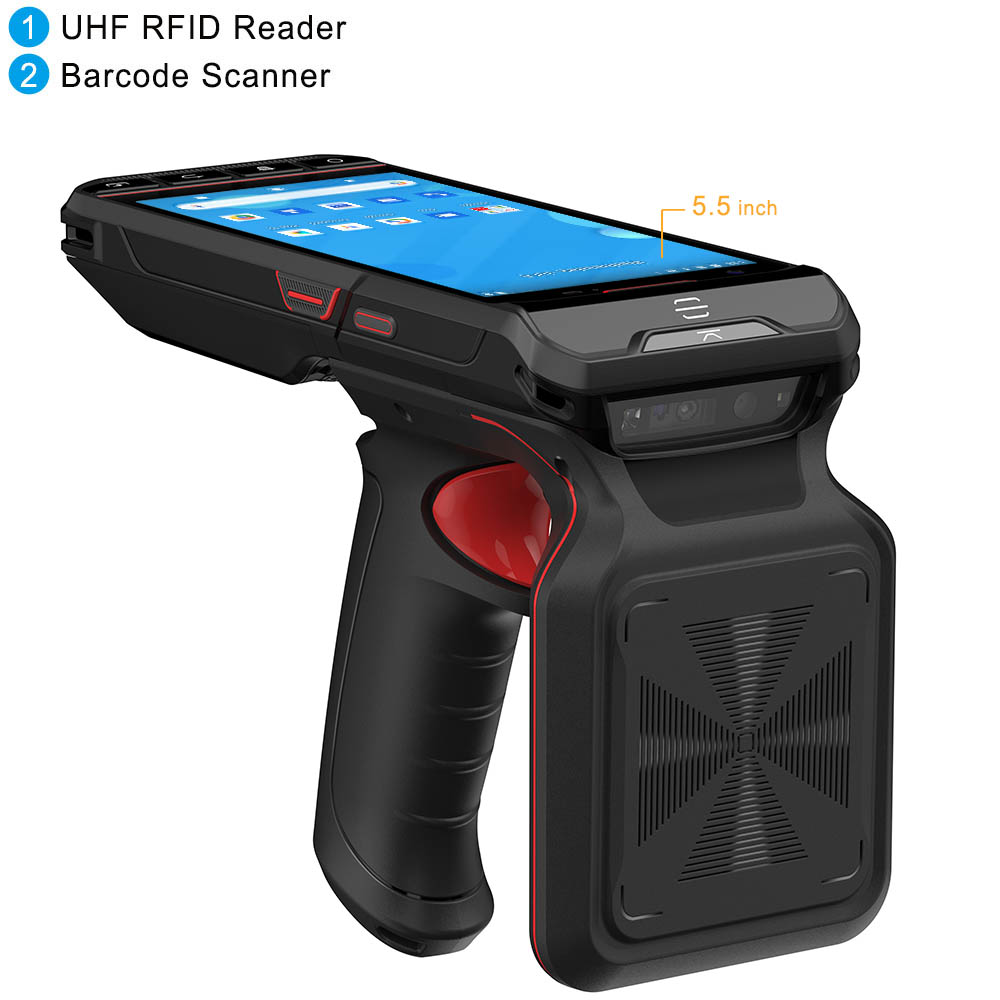 Lector RFID UHF PDA Android de - Handheld Pda Scanner Android Barcode reseña y precio