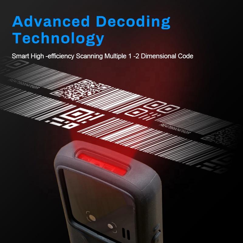 Android 9,0 4G NFC resistente  - Handheld Pda Scanner Android Barcode reseña y precio