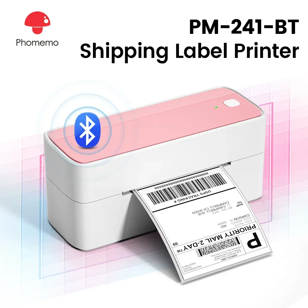 Phomemo 241 Impresora de etiqu - Thermal Label Printer 4X6 Shipping reseña y precio