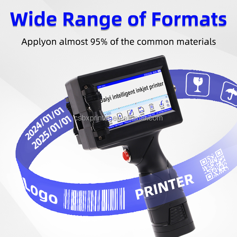 Máquina de codificación de iny - Handheld Inkjet Date Code Printer Gun reseña y precio