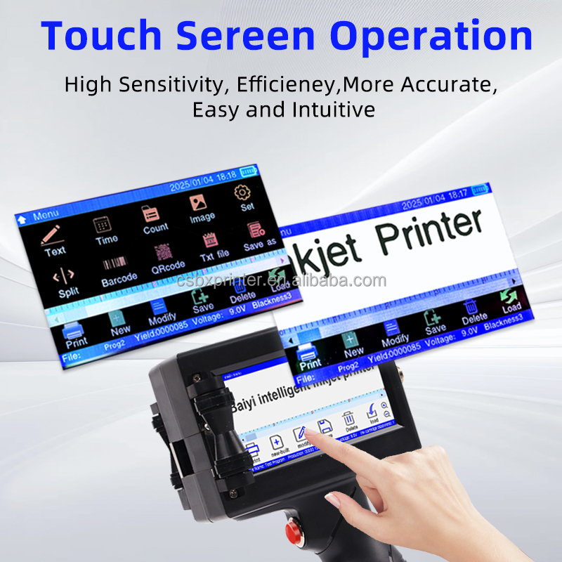 Máquina de codificación de iny - Handheld Inkjet Date Code Printer Gun reseña y precio