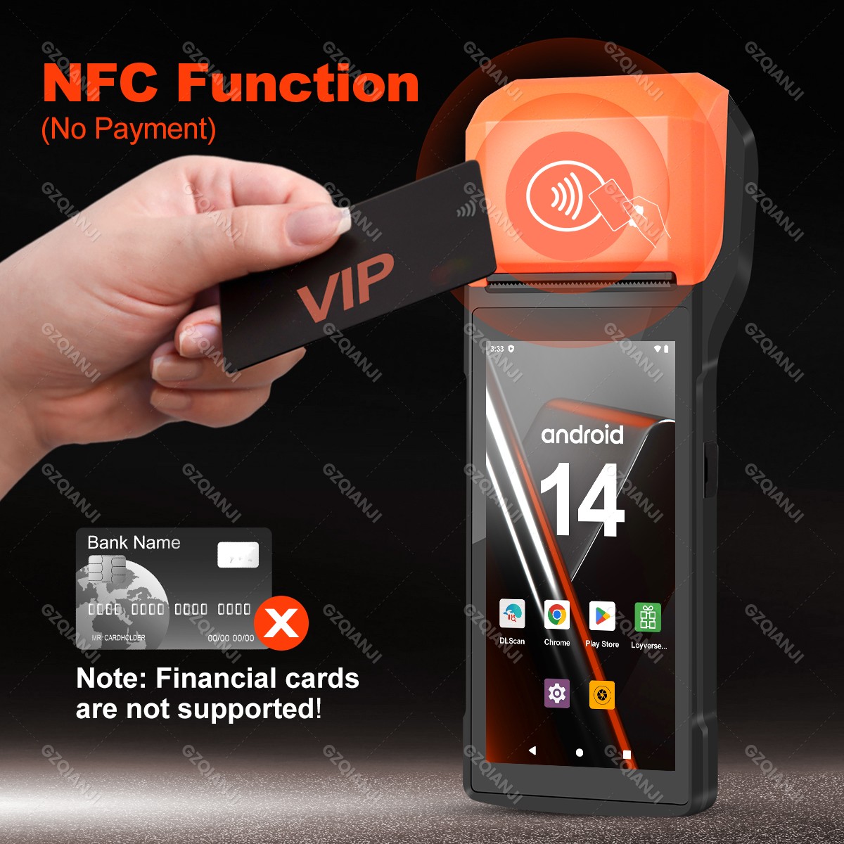 Impresora PDA portátil Android - Handheld Pda Scanner Android Barcode reseña y precio