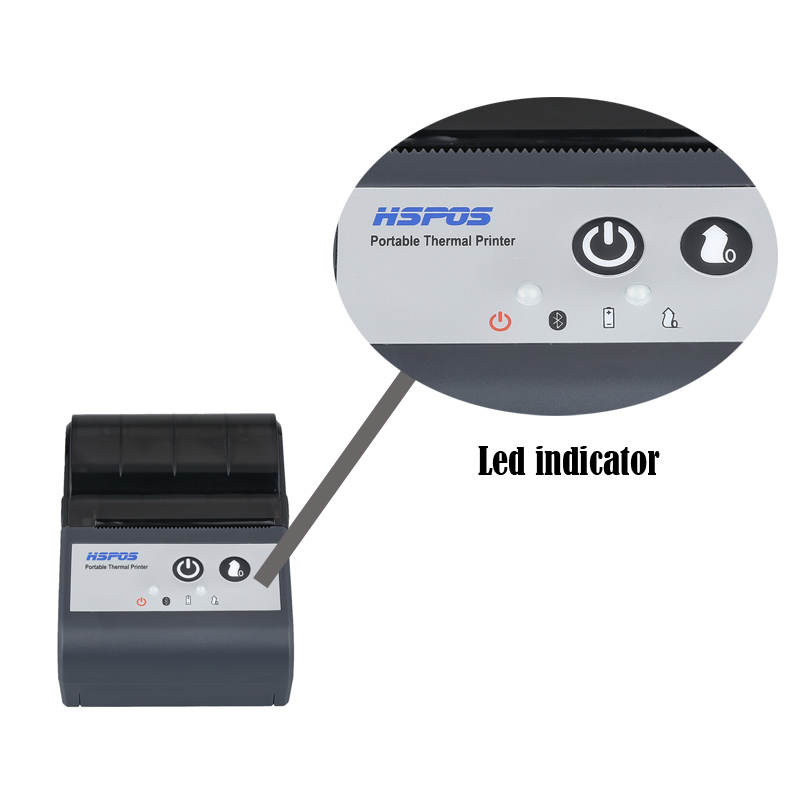 Impresora térmica inalámbrica  - Bluetooth Portable Thermal Receipt Printer 58Mm reseña y precio