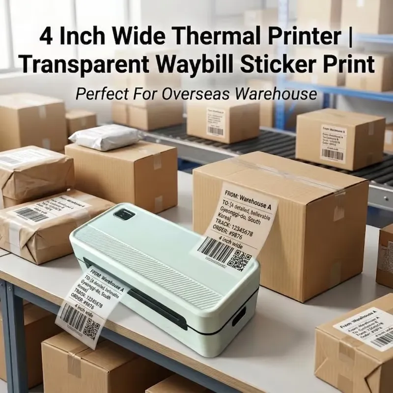Impresora de Etiquetas Térmica - Barcode Printer Direct Thermal 110Mm reseña y precio