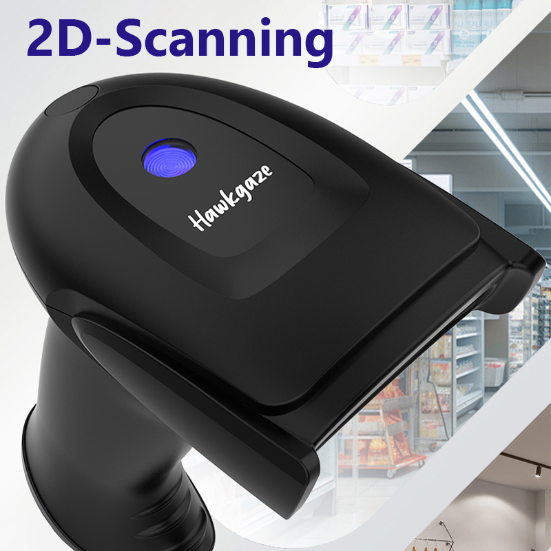 Escáner de Código de Barras In - Wireless Barcode Scanner 2D Qr Laser reseña y precio