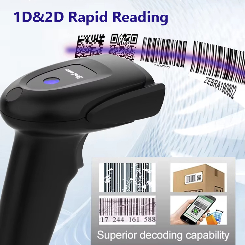Escáner de Código de Barras In - Wireless Barcode Scanner 2D Qr Laser reseña y precio