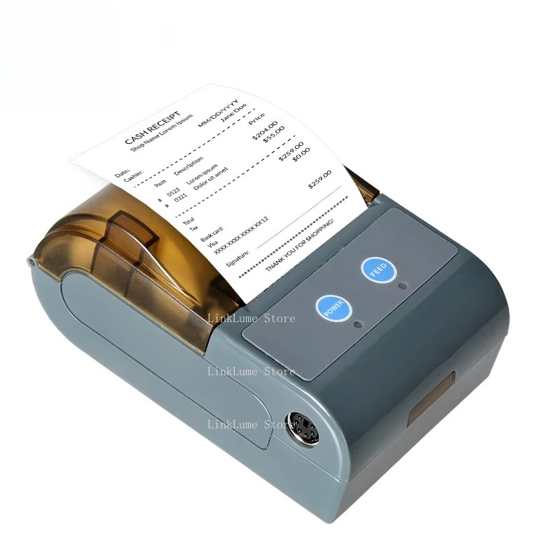 Impresora Térmica Portátil Min - Bluetooth Portable Thermal Receipt Printer 58Mm reseña y precio