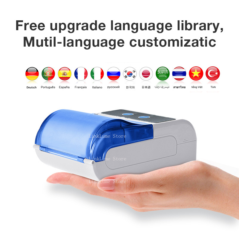 Impresora Térmica Portátil Min - Bluetooth Portable Thermal Receipt Printer 58Mm reseña y precio