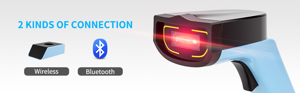 NETUM-escáner de código de bar - Wireless Barcode Scanner 2D Qr Laser reseña y precio