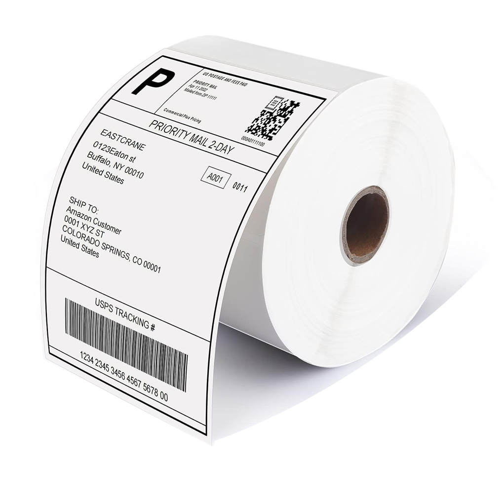 Etiquetas térmicas directas de - Thermal Shipping Label Roll 4X6 500 reseña y precio