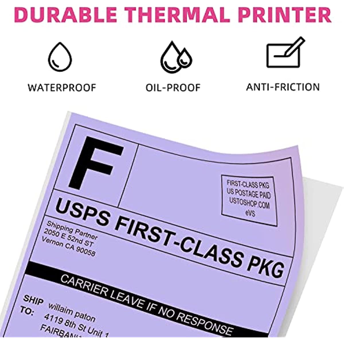 Phomemo-etiquetas térmicas 4x6 - Thermal Label Printer 4X6 Shipping reseña y precio
