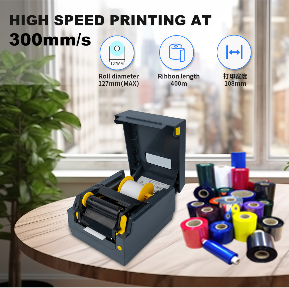 Impresora de etiquetas de tran - Thermal Label Printer 4X6 Shipping reseña y precio