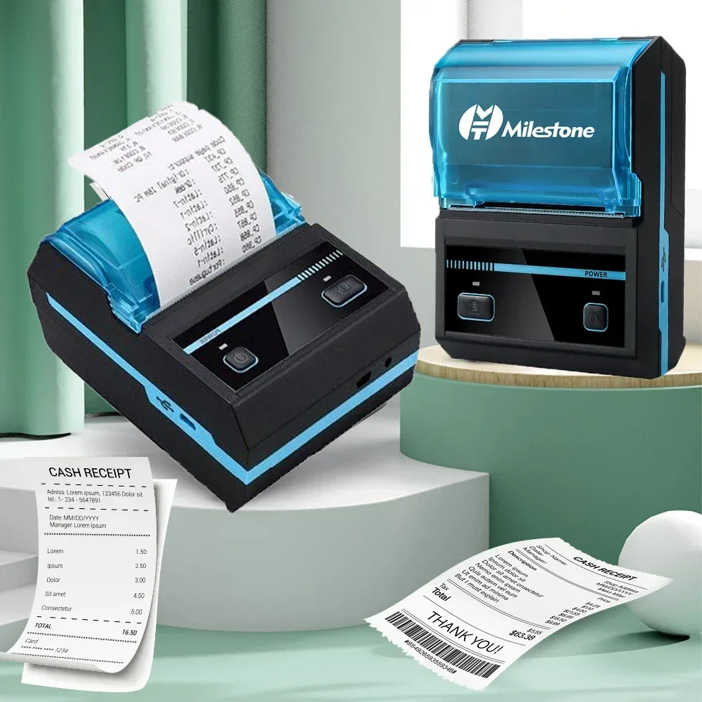 Impresora Térmica Bluetooth de - Bluetooth Portable Thermal Receipt Printer 58Mm reseña y precio