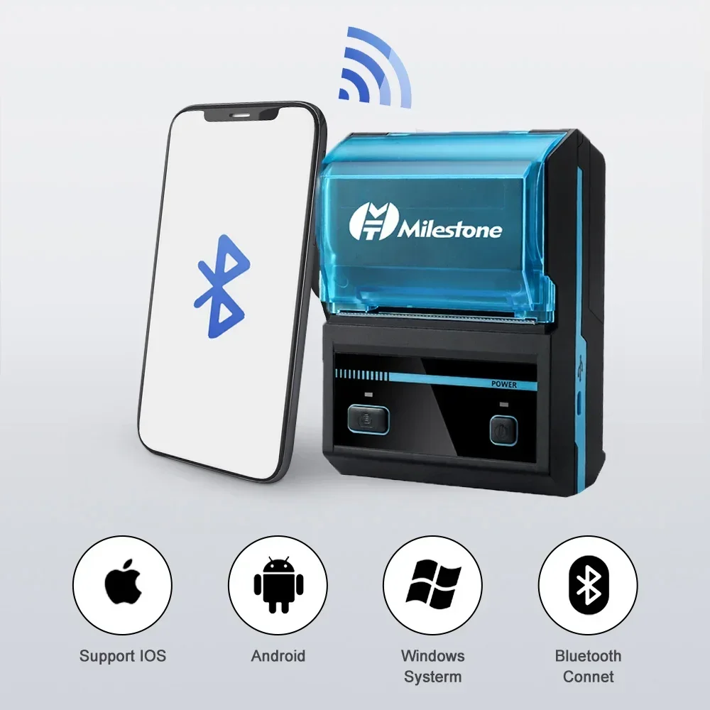Impresora Térmica Bluetooth de - Bluetooth Portable Thermal Receipt Printer 58Mm reseña y precio