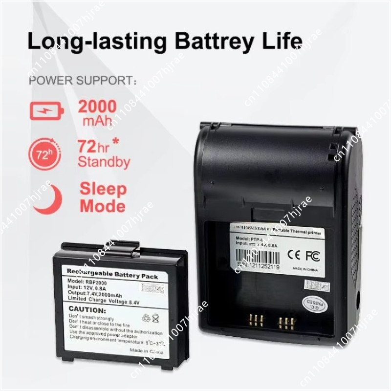 Impresora térmica inalámbrica  - Bluetooth Portable Thermal Receipt Printer 58Mm reseña y precio