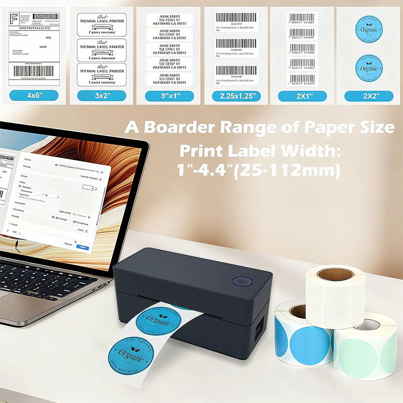 Impresora de etiquetas de enví - Thermal Label Printer 4X6 Shipping reseña y precio