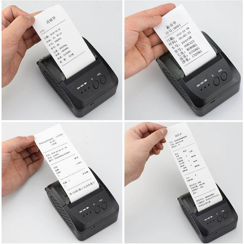 Mini impresora portátil Blueto - Bluetooth Portable Thermal Receipt Printer 58Mm reseña y precio