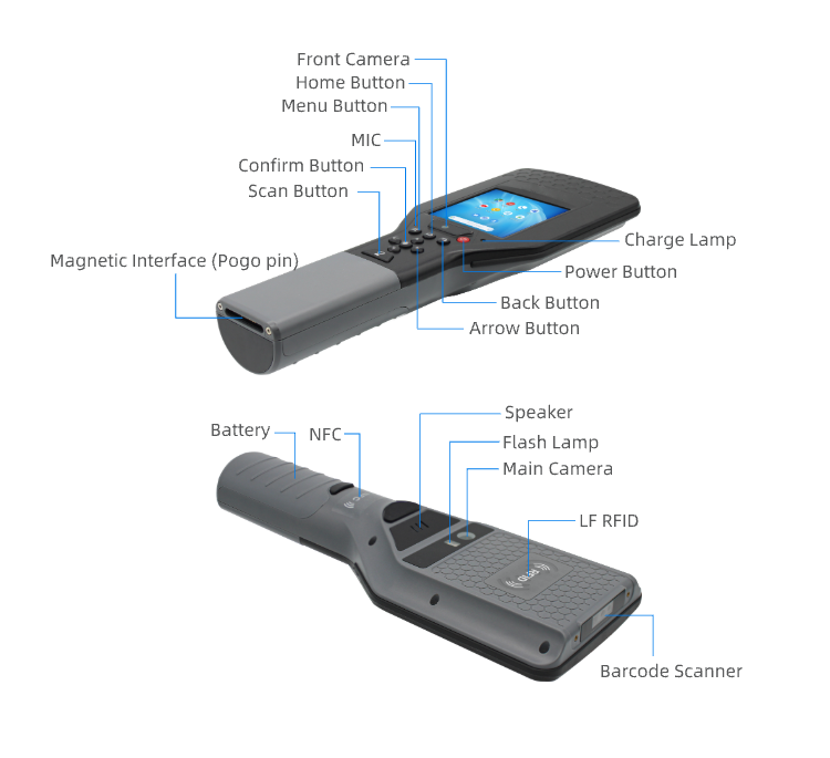 2026 JT-R30B Venta al por mayo - Handheld Pda Scanner Android Barcode reseña y precio