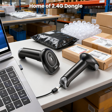 Escáner de código de barras Ey - Wireless Barcode Scanner 2D Qr Laser reseña y precio