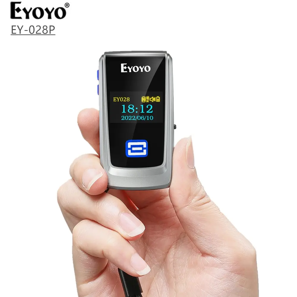 Eyoyo Mini escáner de código Q - Wireless Barcode Scanner 2D Qr Laser reseña y precio