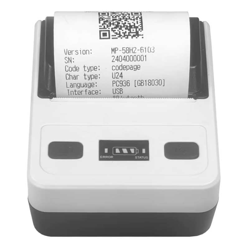 Impresora térmica de recibos d - Bluetooth Portable Thermal Receipt Printer 58Mm reseña y precio