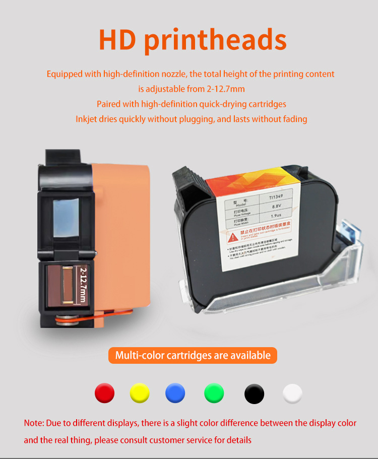 Impresora de inyección de tint - Handheld Inkjet Date Code Printer Gun reseña y precio