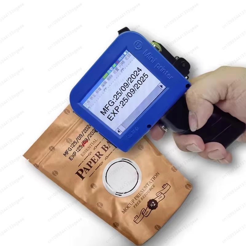 Impresora de inyección de tint - Handheld Inkjet Date Code Printer Gun reseña y precio