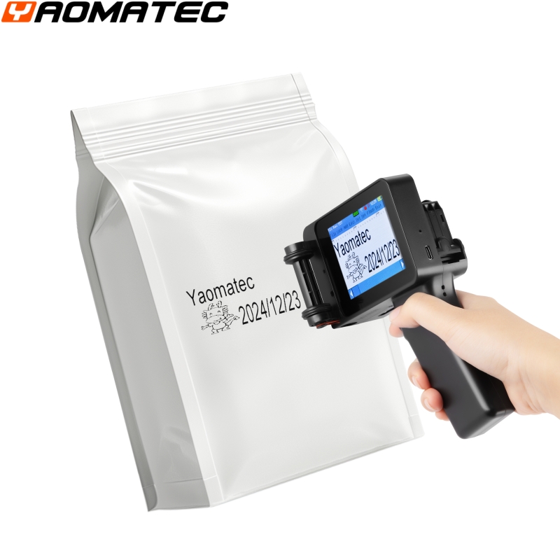 X1760 12,7 MM TIJ fecha de cad - Handheld Inkjet Date Code Printer Gun reseña y precio
