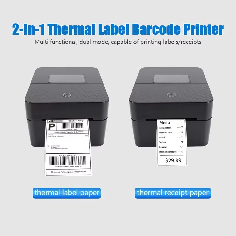 Impresora de Etiquetas de Enví - Barcode Printer Direct Thermal 110Mm reseña y precio