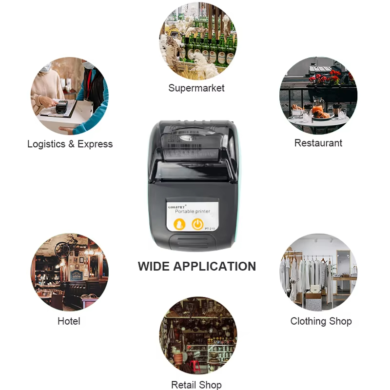 GOOJPRT Impresora térmica port - Bluetooth Portable Thermal Receipt Printer 58Mm reseña y precio