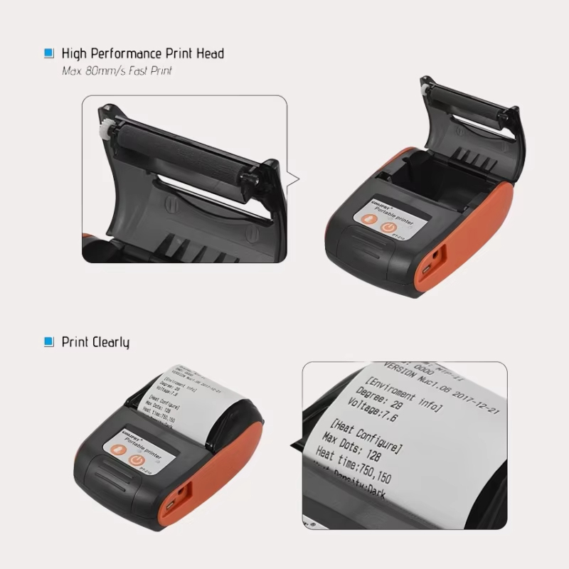 GOOJPRT Impresora térmica port - Bluetooth Portable Thermal Receipt Printer 58Mm reseña y precio