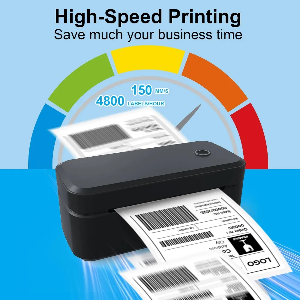Impresora de Etiquetas Térmica - Thermal Label Printer 4X6 Shipping reseña y precio