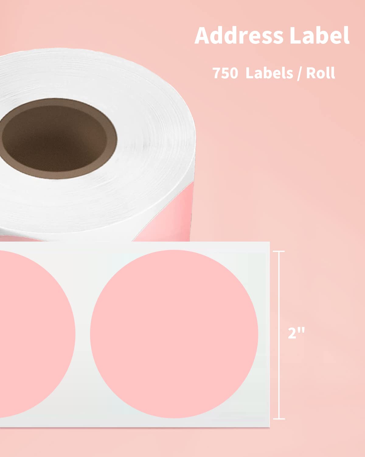 Phomemo PM241, etiqueta adhesi - Round Sticker Thermal Labels Colored reseña y precio