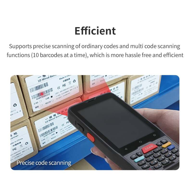 Escáner de código de barras PD - Handheld Pda Scanner Android Barcode reseña y precio