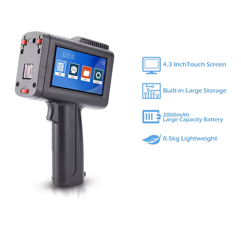 Impresora de Inyección de Tint - Handheld Inkjet Date Code Printer Gun reseña y precio