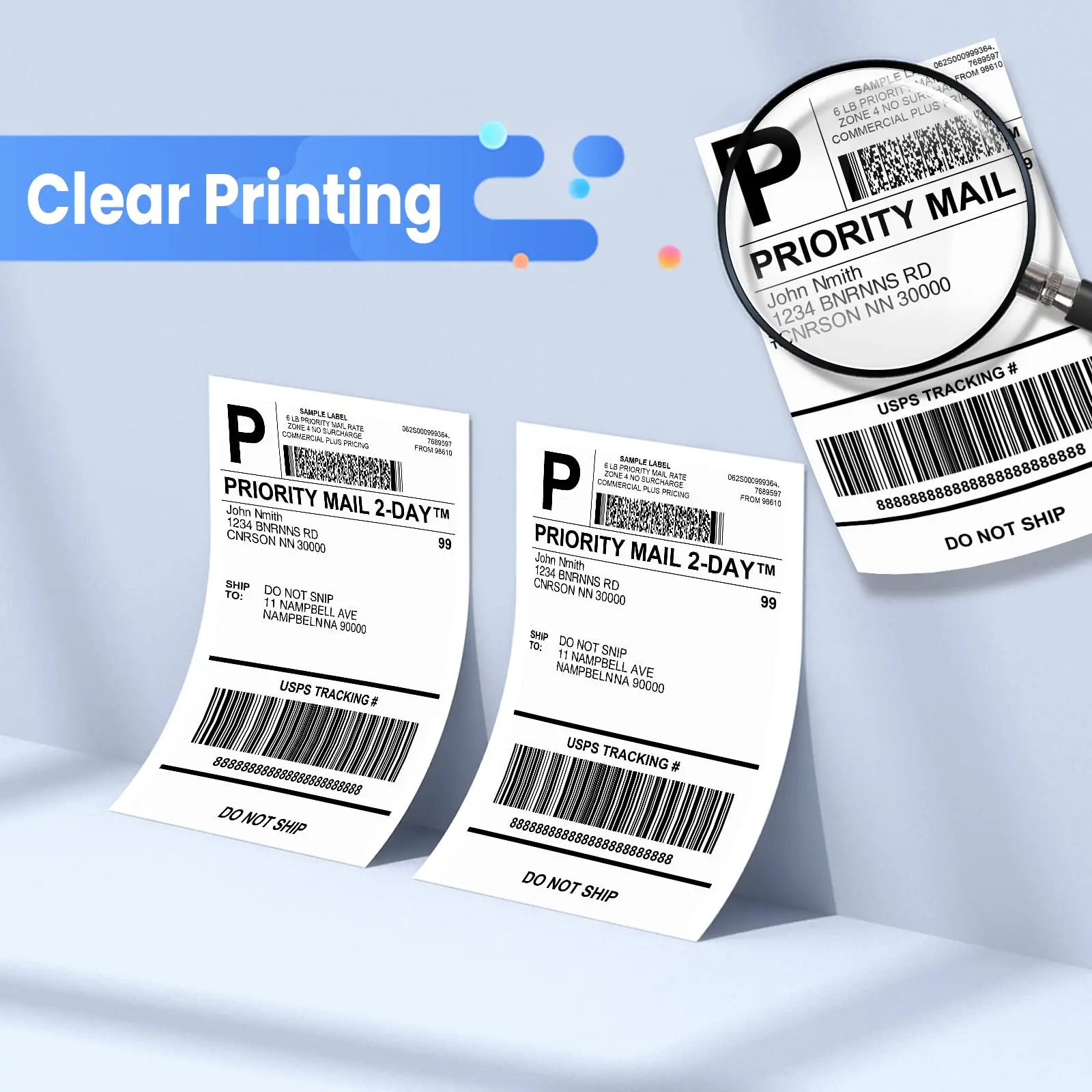 Etiquetas térmicas Direct Fanf - Thermal Label Printer 4X6 Shipping reseña y precio